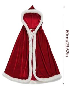 Kids Costumes to Hire - Christmas cape - KIDS